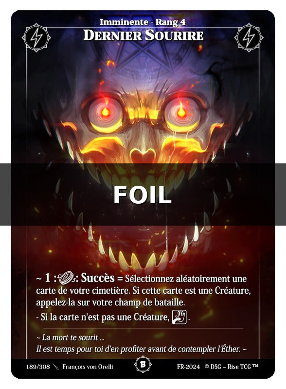 Dernier Sourire #189 Beta (FR) [RISE]