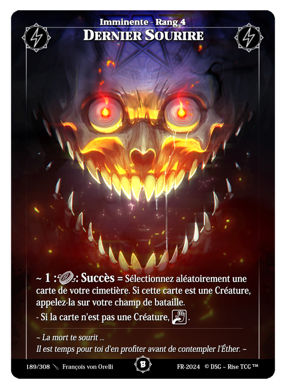 Dernier Sourire #189 Beta (FR) [RISE]