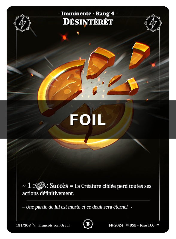 Désintérêt #191 Beta (FR) [RISE]