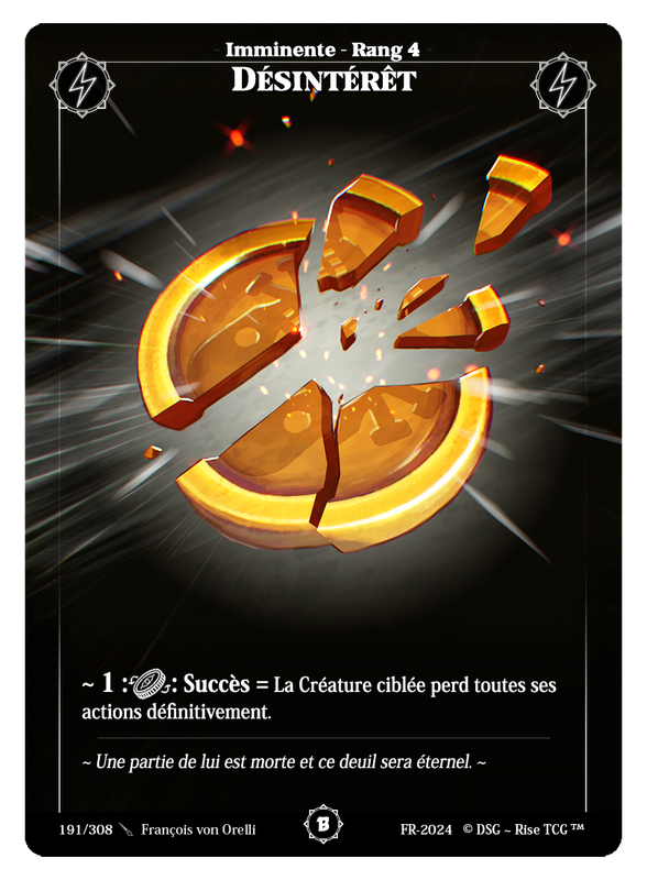 Désintérêt #191 Beta (FR) [RISE]