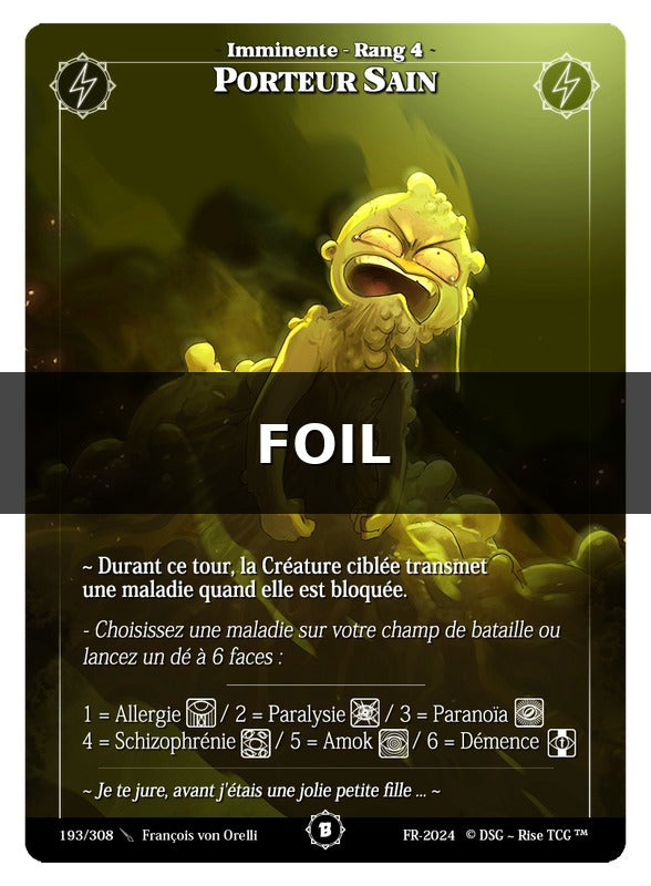 Porteur Sain #193 Beta (FR) [RISE]