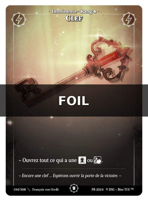 Clef #194 Beta (FR) [RISE]