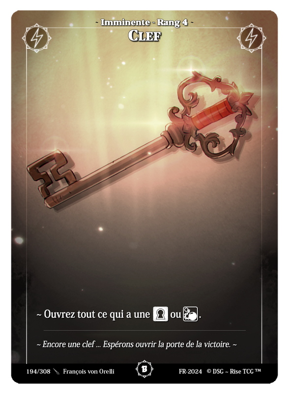 Clef #194 Beta (FR) [RISE]