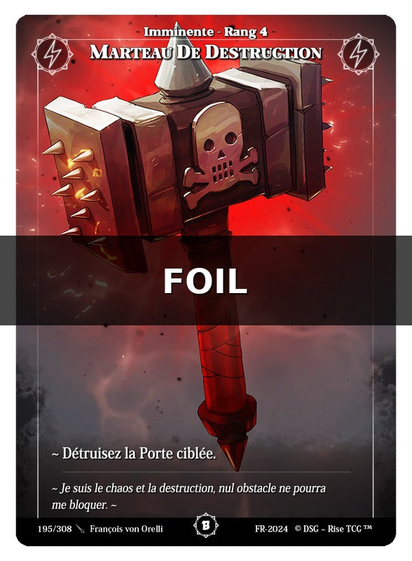 Marteau De Destruction #195 Beta (FR) [RISE]