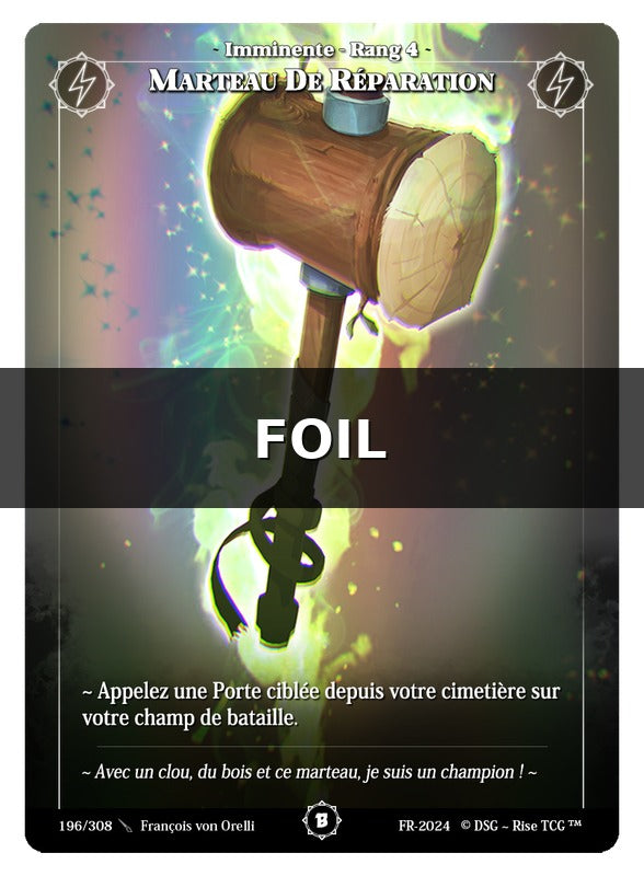Marteau De Réparation #196 Beta (FR) [RISE]