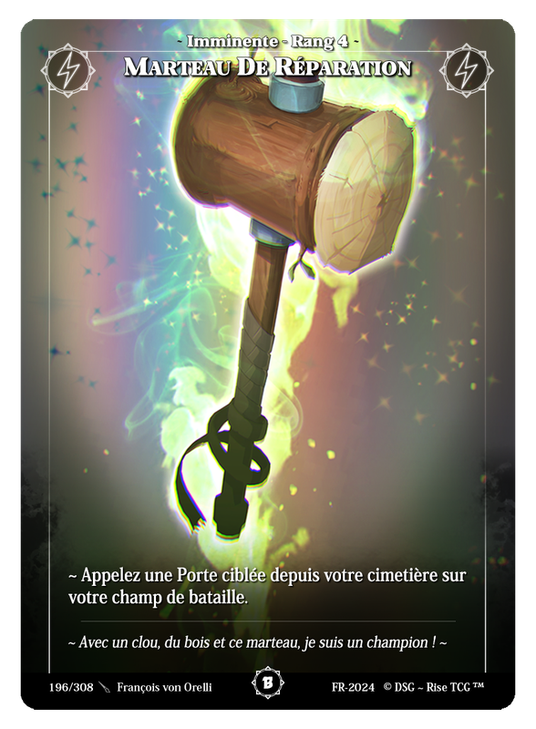 Marteau De Réparation #196 Beta (FR) [RISE]