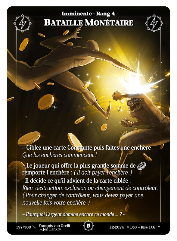 Bataille Monétaire #197 Beta (FR) [RISE]
