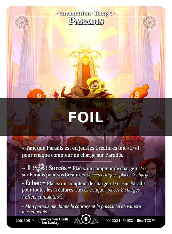Paradis #206 Beta (FR) [RISE]