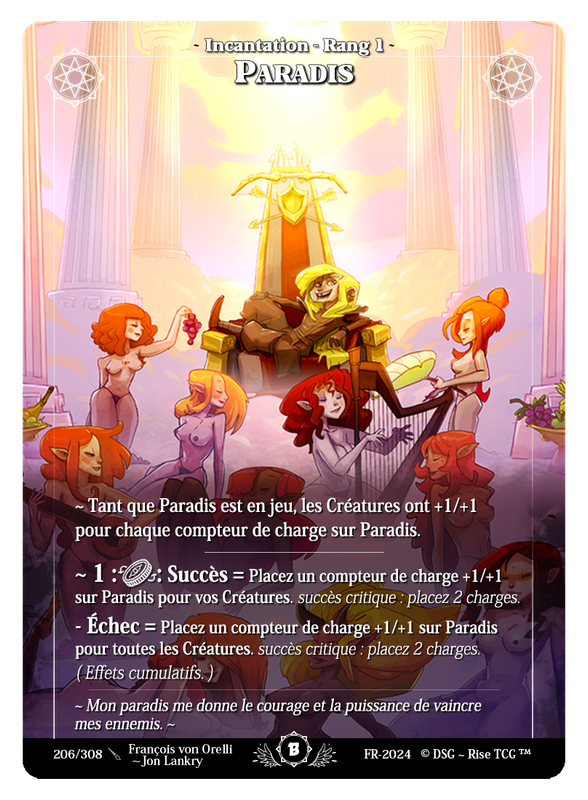 Paradis #206 Beta (FR) [RISE]