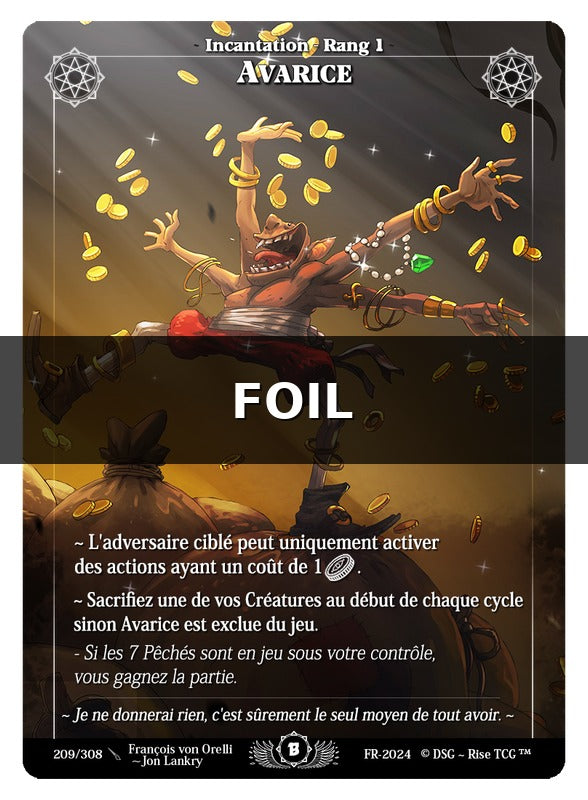 Avarice #209 Beta (FR) [RISE]
