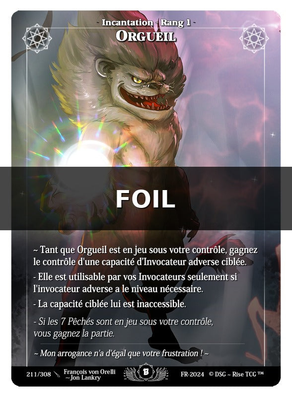 Orgueil #211 Beta (FR) [RISE]