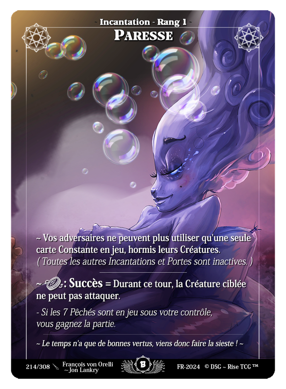 Paresse #214 Beta (FR) [RISE]