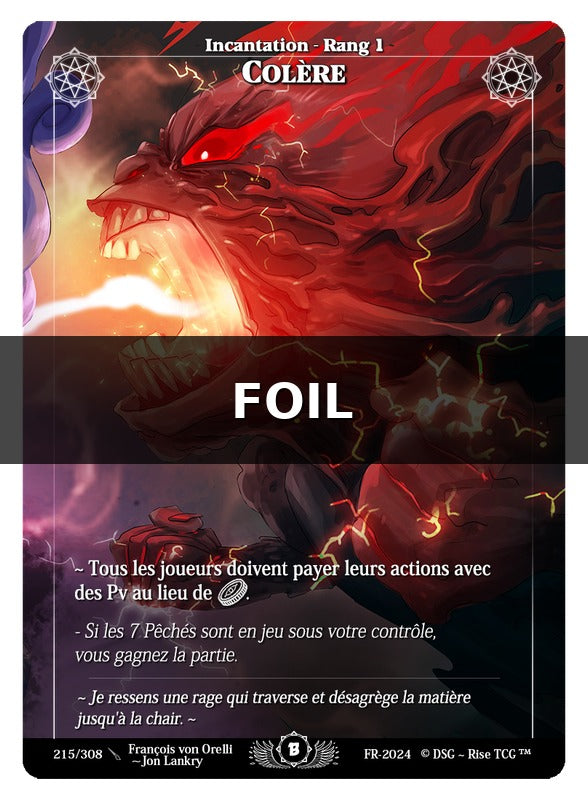 Colère #215 Beta (FR) [RISE]