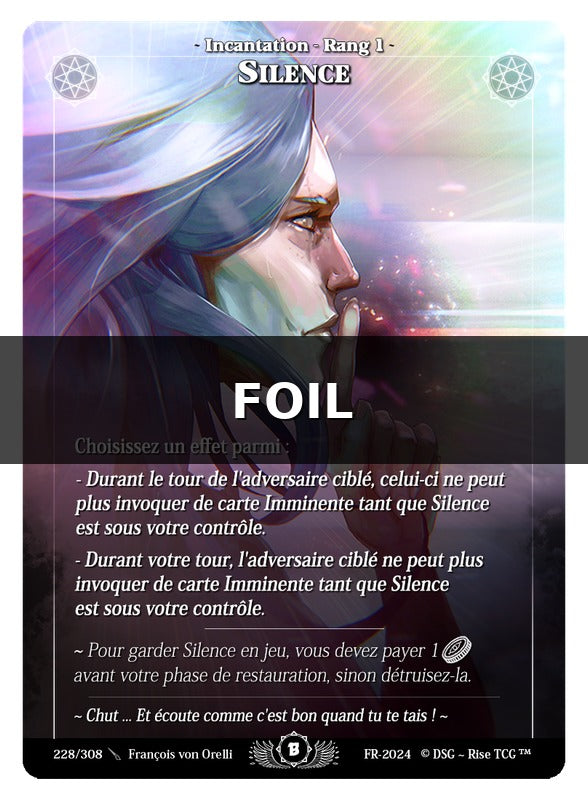 Silence #228 Beta (FR) [RISE]