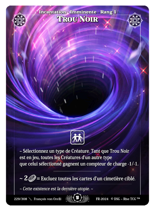 Trou Noir #229 Beta (FR) [RISE]