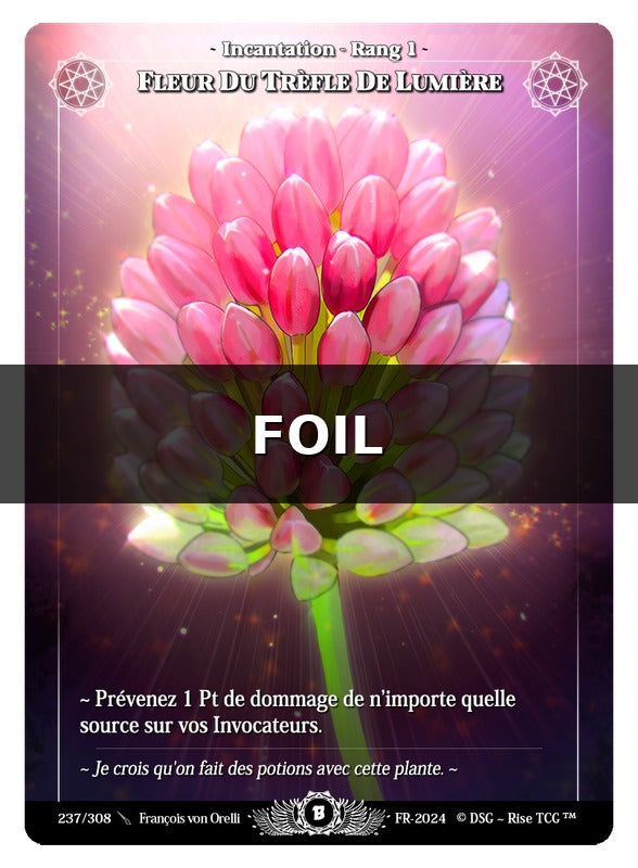 Fleur Du Trèfle De Lumière #237 Beta (FR) [RISE]