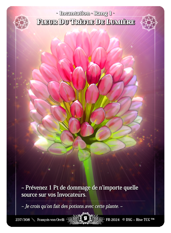 Fleur Du Trèfle De Lumière #237 Beta (FR) [RISE]