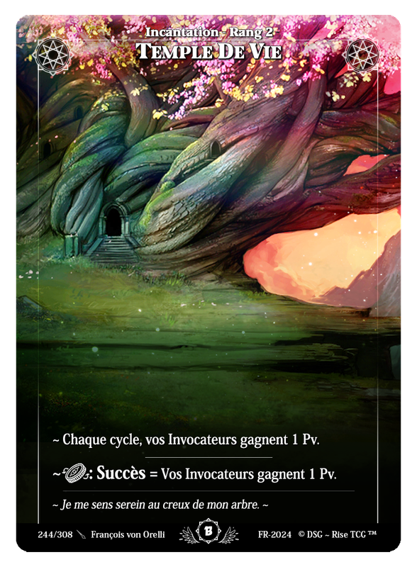 Temple De Vie #244 Beta (FR) [RISE]