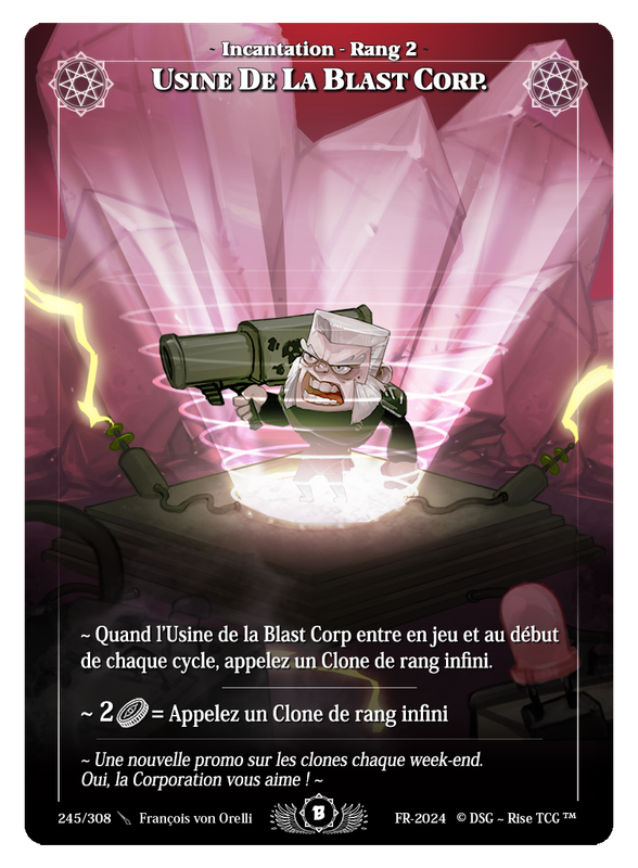 Usine De La Blast Corp. #245 Beta (FR) [RISE]