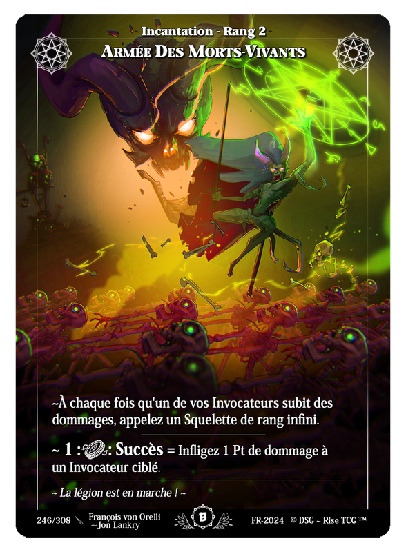 Armée Des Morts-Vivants #246 Beta (FR) [RISE]