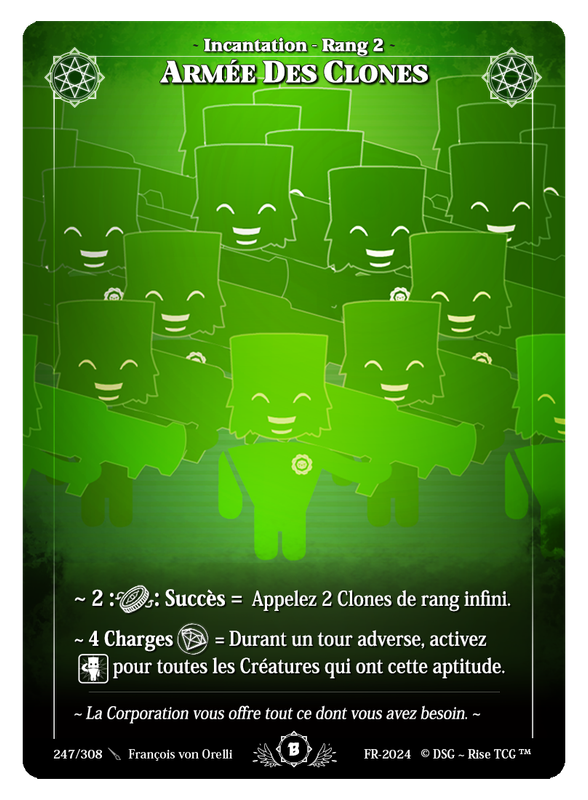 Armée Des Clones #247 Beta (FR) [RISE]