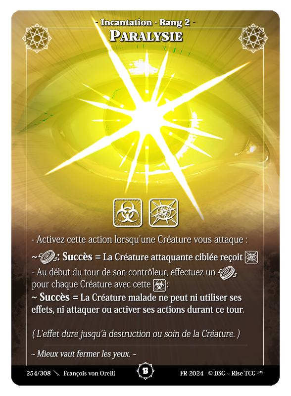 Paralysie #254 Beta (FR) [RISE]