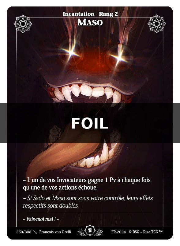 Maso #259 Beta (FR) [RISE]