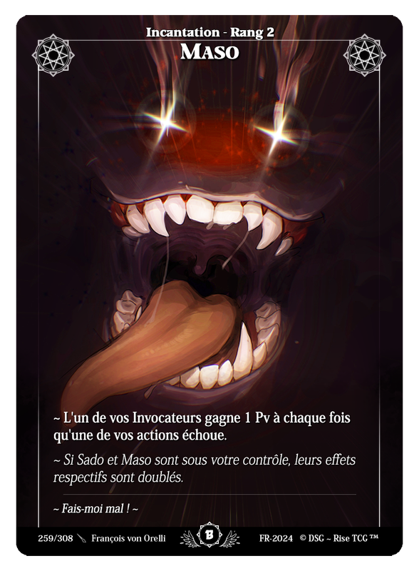 Maso #259 Beta (FR) [RISE]