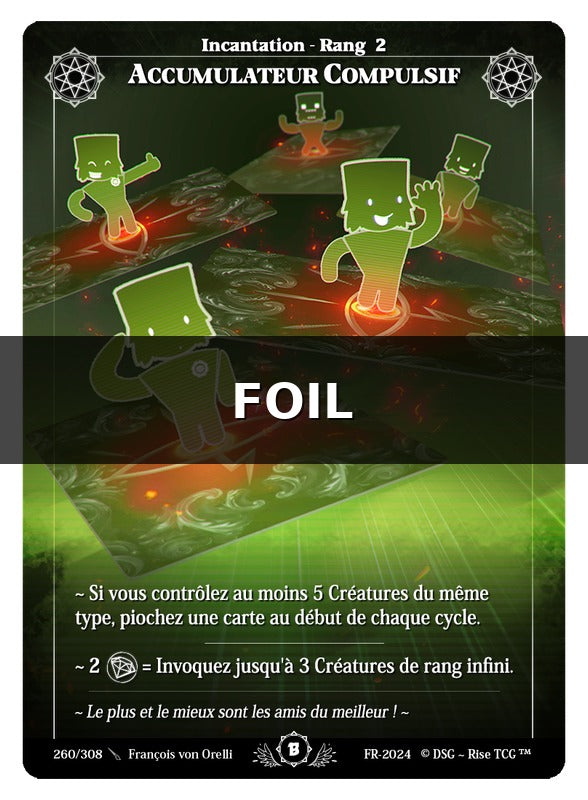 Accumulateur Compulsif #260 Beta (FR) [RISE]