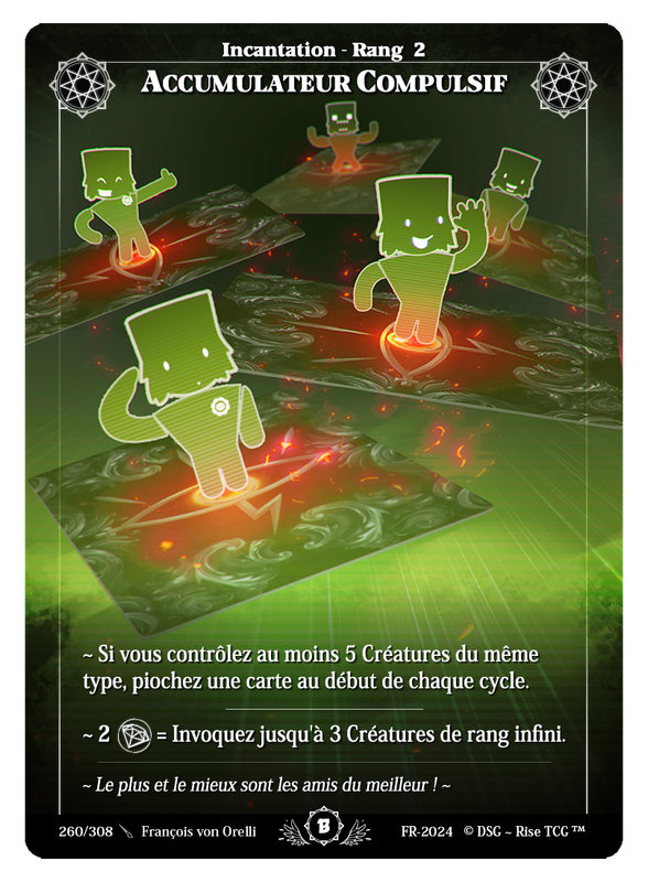 Accumulateur Compulsif #260 Beta (FR) [RISE]