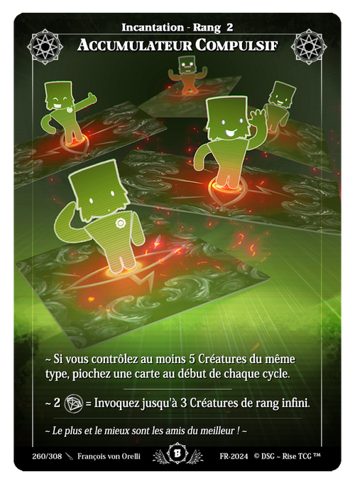 Accumulateur Compulsif #260 Beta (FR) [RISE]