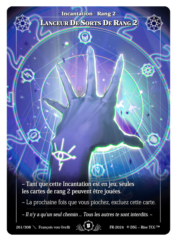Lanceur De Sorts De Rang 2 #261 Beta (FR) [RISE]