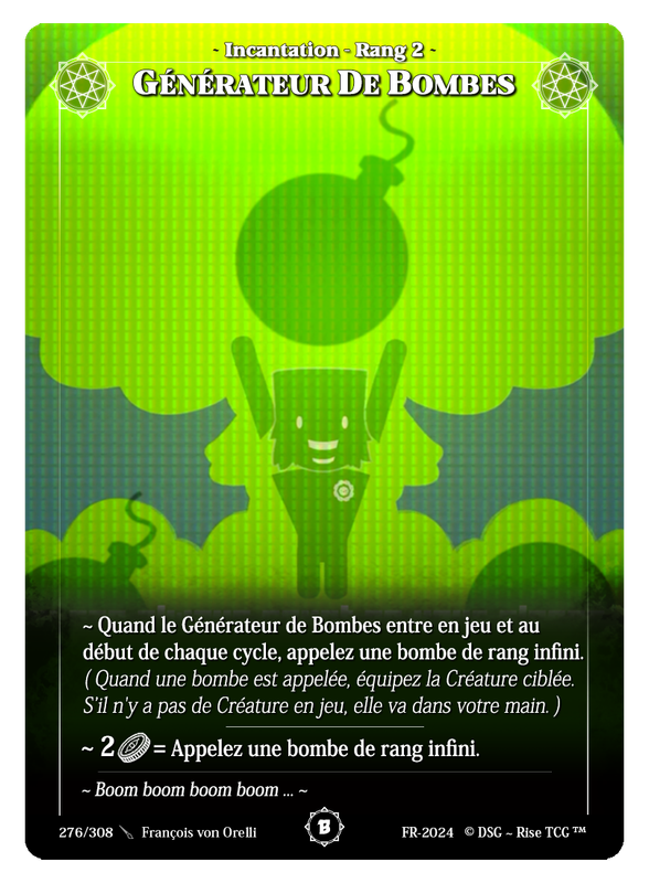 Générateur De Bombes #276 Beta (FR) [RISE]