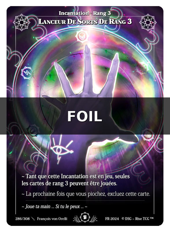 Lanceur De Sorts De Rang 3 #286 Beta (FR) [RISE]