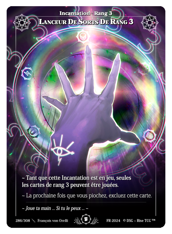 Lanceur De Sorts De Rang 3 #286 Beta (FR) [RISE]