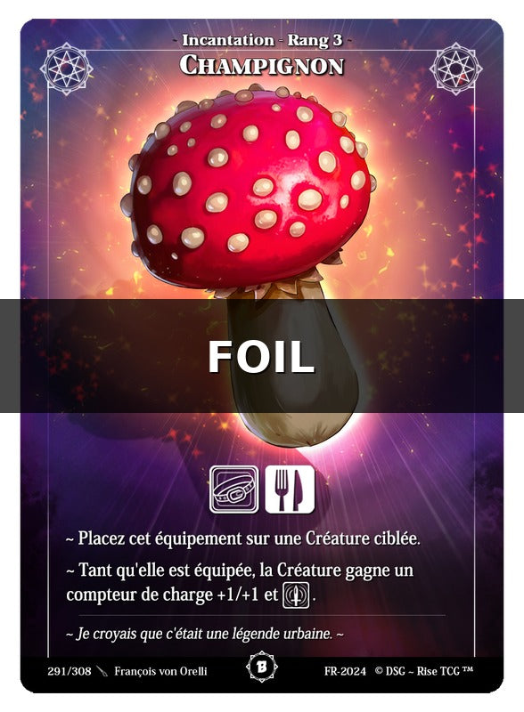 Champignon #291 Beta (FR) [RISE]