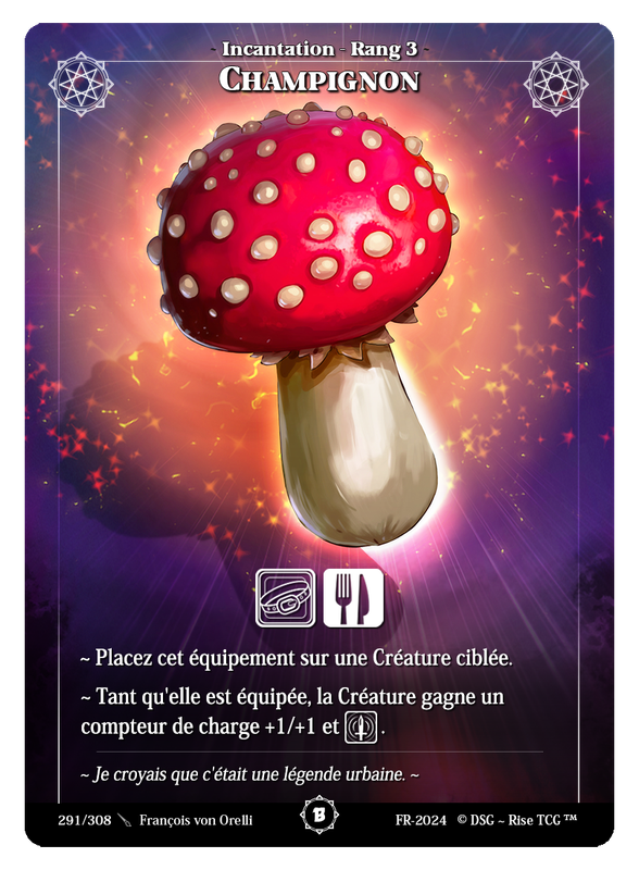 Champignon #291 Beta (FR) [RISE]