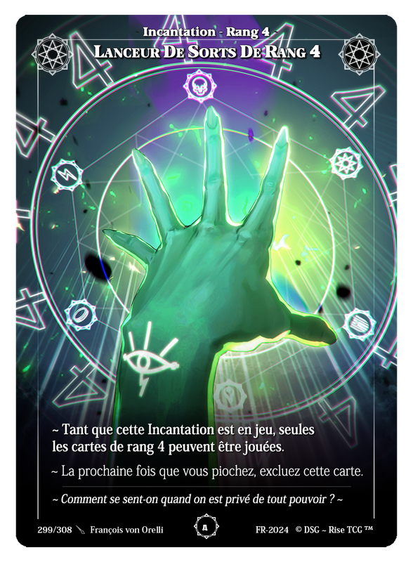 Lanceur De Sorts De Rang 4 #299 Beta (FR) [RISE]