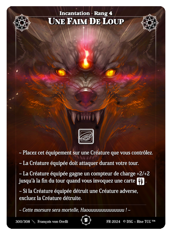 Une Faim De Loup #300 Beta (FR) [RISE]