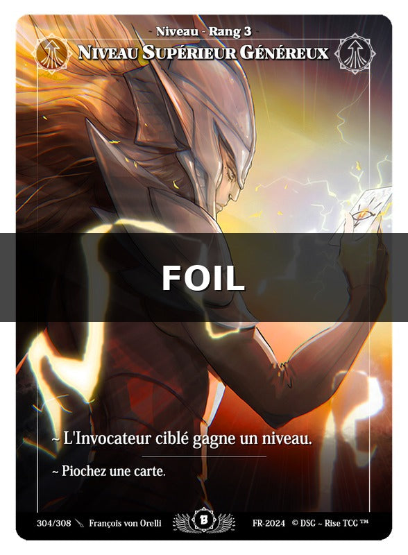 Niveau Supérieur Généreux #304 Beta (FR) [RISE]