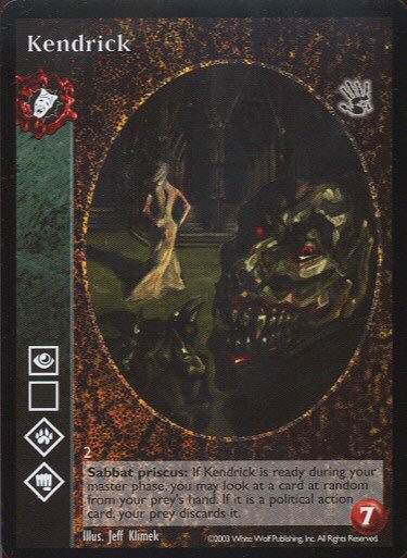 Kendrick [BH set] - VTES CCG