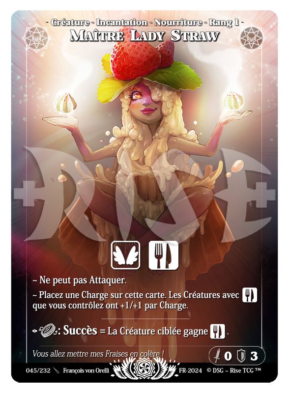 Maitre Lady Straw #045 Candypocalypse (FR) [RISE]