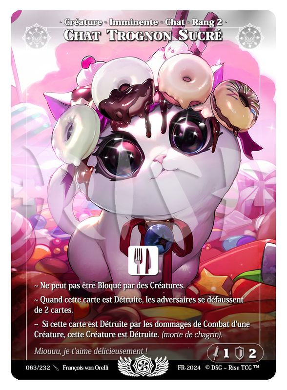 Chat Trognon Sucré #063 Candypocalypse (FR) [RISE]