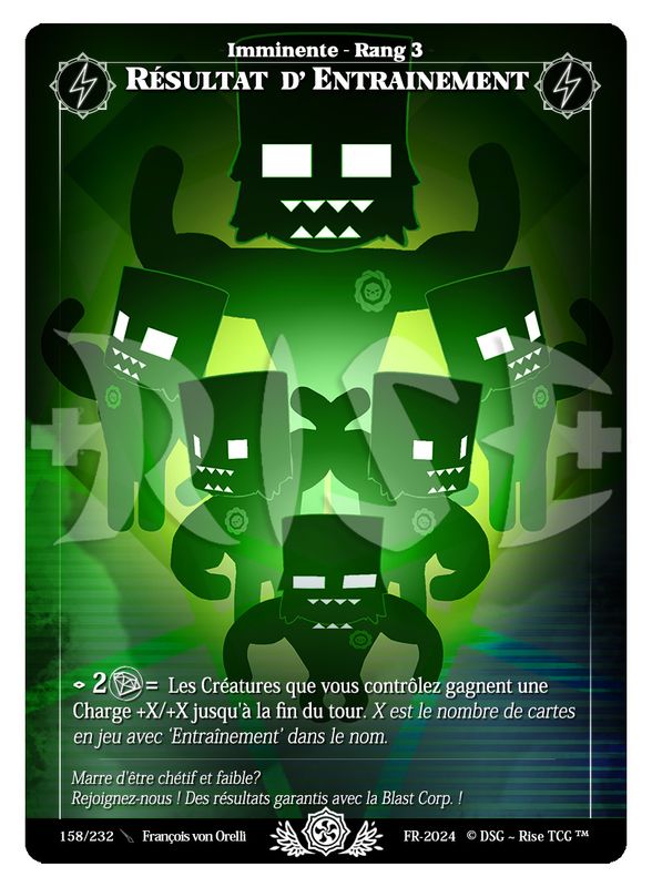 Résultat D'Entrainement #158 Candypocalypse (FR) [RISE]