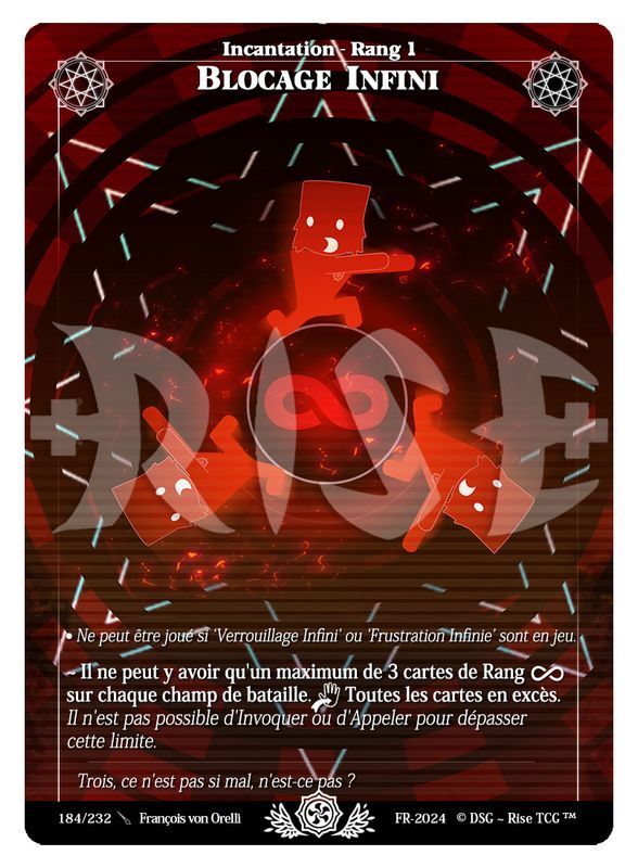 Blocage Infini #184 Candypocalypse (FR) [RISE]