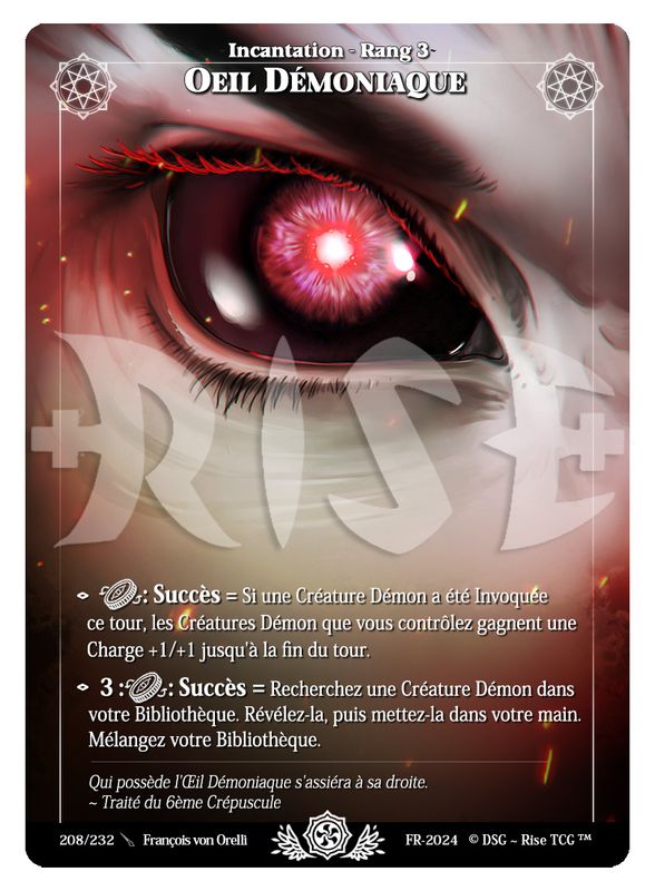 Oeil Démoniaque #208 Candypocalypse (FR) [RISE]