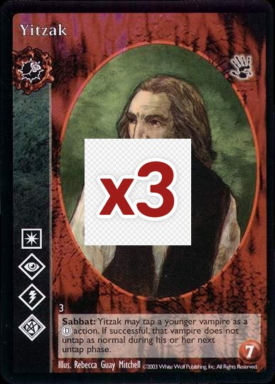 Yitzak [BH set] - VTES CCG