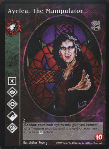 Ayelea, The Manipulator [BH set] - VTES CCG