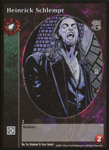 Heinrick Schlempt [BH set] - VTES CCG