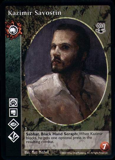 Kazimir Savostin [BH set] - VTES CCG